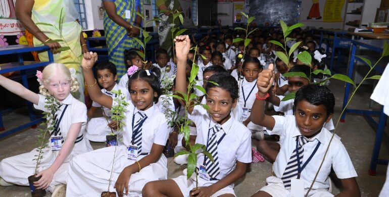 Fruit Tree Saplings distribution towards achieving the goal of Planting 1 crore Fruit tress