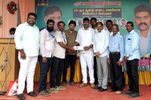 CSK Foundation Supports District Silambam Event