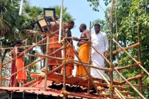 Historic Shiva Temple Maha Kumbabishekam in Senaiyakudi