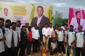 Cricket Tournament Honors Late S. Pandikumar at Bose Nagar